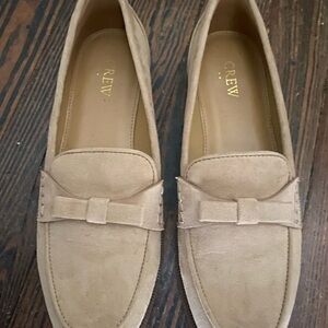 J. Crew Tan Suede Loafers Classic Slip-Ons